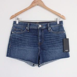 NWT Hudson Gemma Mid Rise Cut Off Denim Shorts